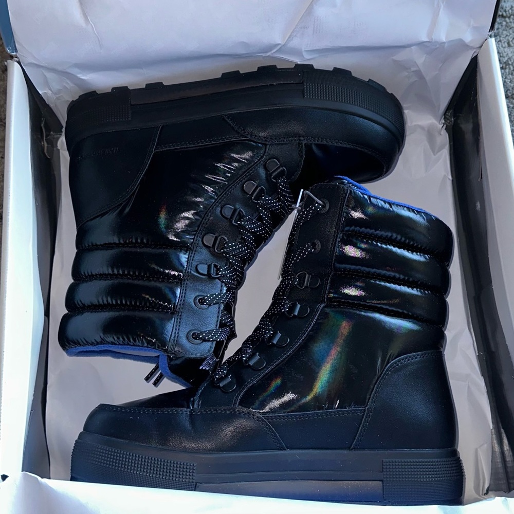 Cougar Black Winter & Rain Boots
